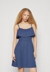 

Платье из джерси MAX RUFFLE SKATER DRESS Wal G., темно-синий