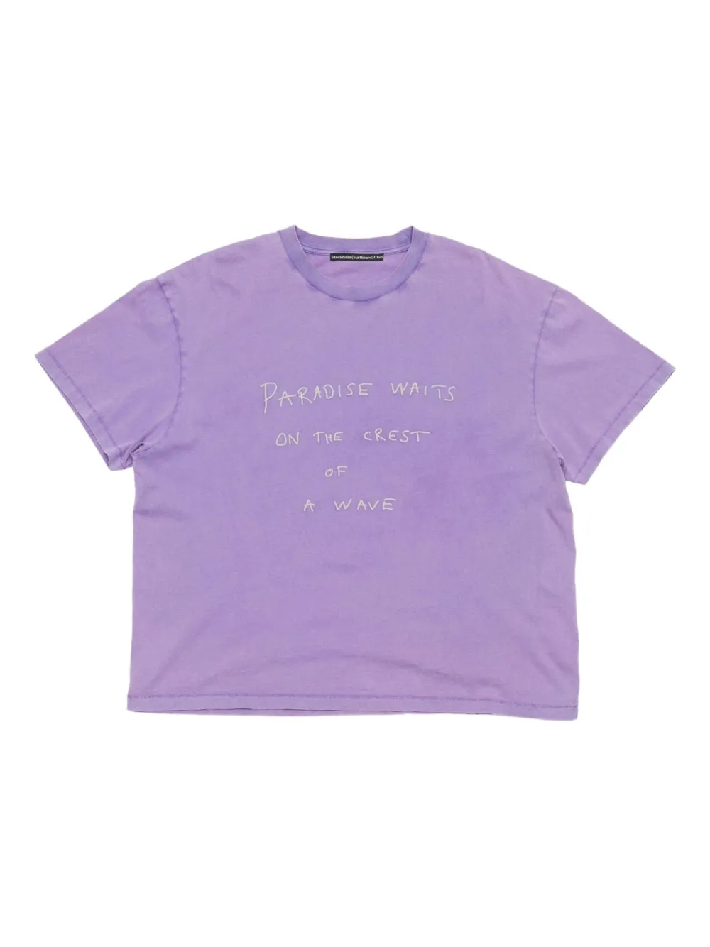

Футболка с принтом Stockholm Surfboard Club, фиолетовый