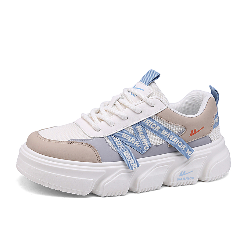 WARRIOR Кроссовки для скейтбординга мужские Low top Gray/Blue — фото 4