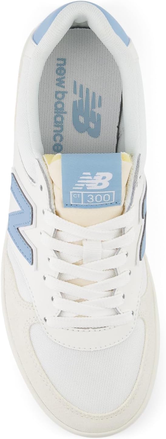 New Balance Мужские кроссовки 300 V3 Court, Sea Salt/Chrome Blue/White — фото 2