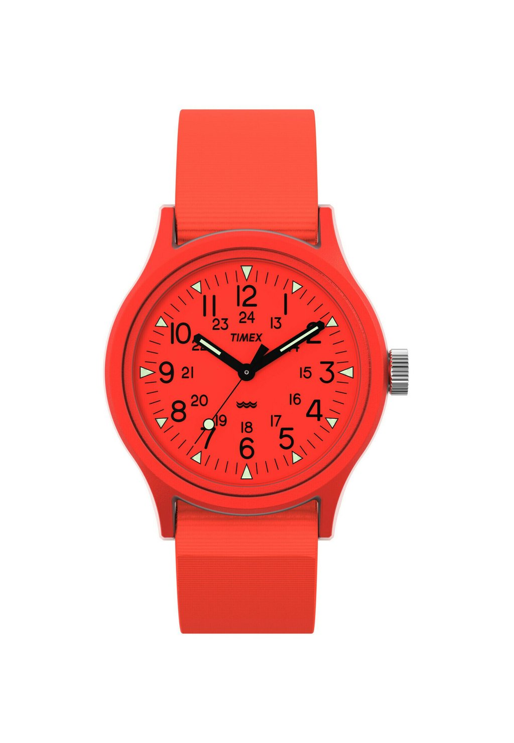 

Часы QUARTZ ANALOG Timex, оранжевый