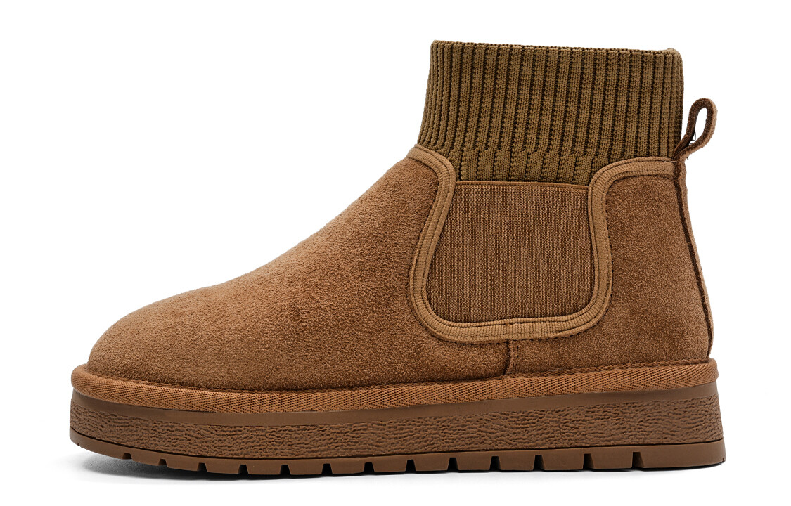 

Зимние сапоги женские карамельные Eblan, цвет Caramel (Fleece-lined)