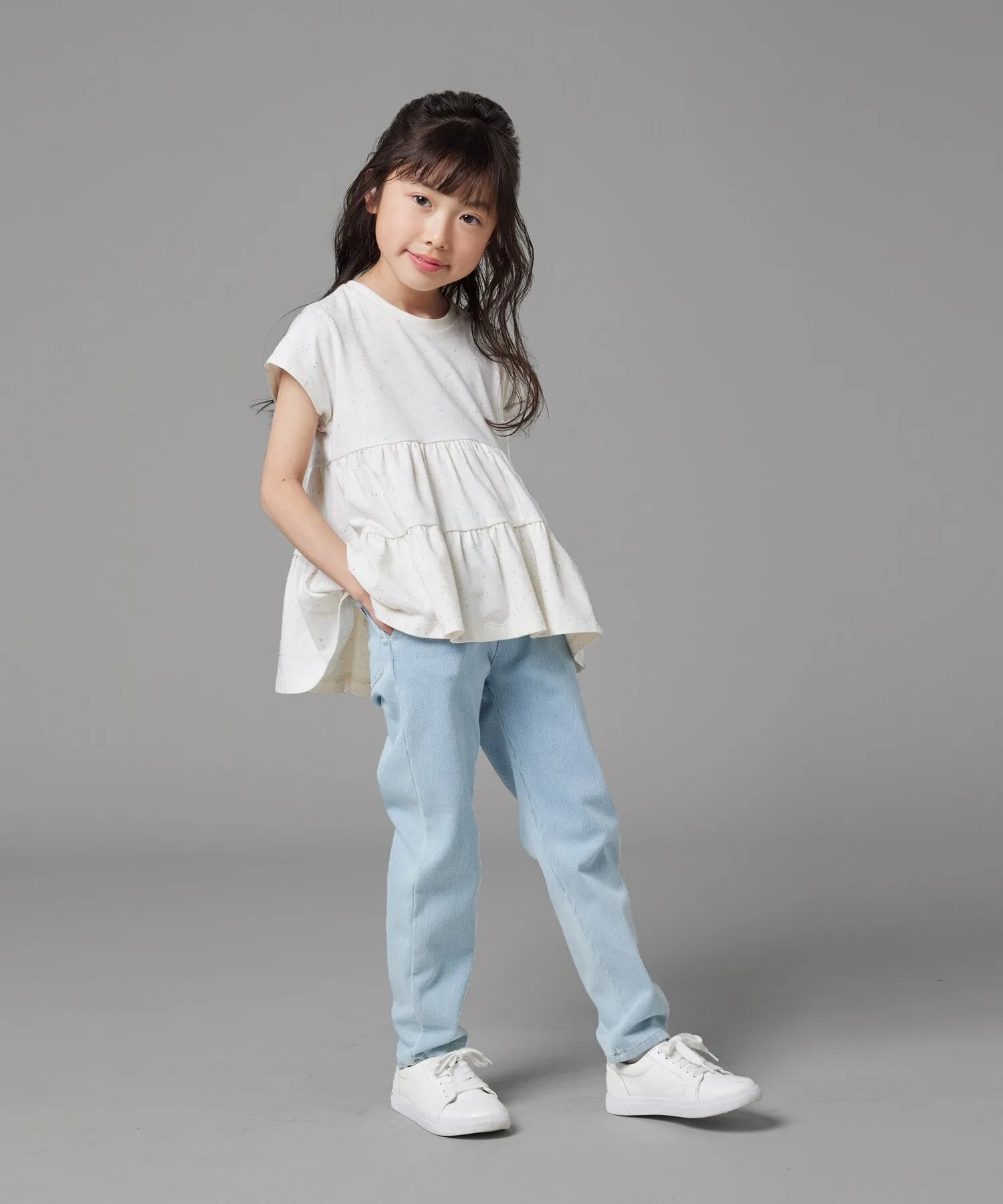 Детские штаны с эластичной резинкой Nobi Nobi Pants COMME CA ISM черные — фото 2