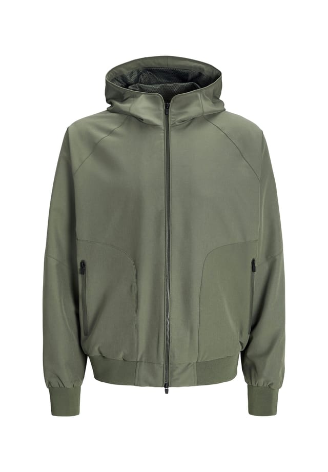 

Куртка куртка-бомбер Axon Jack & Jones, зеленый