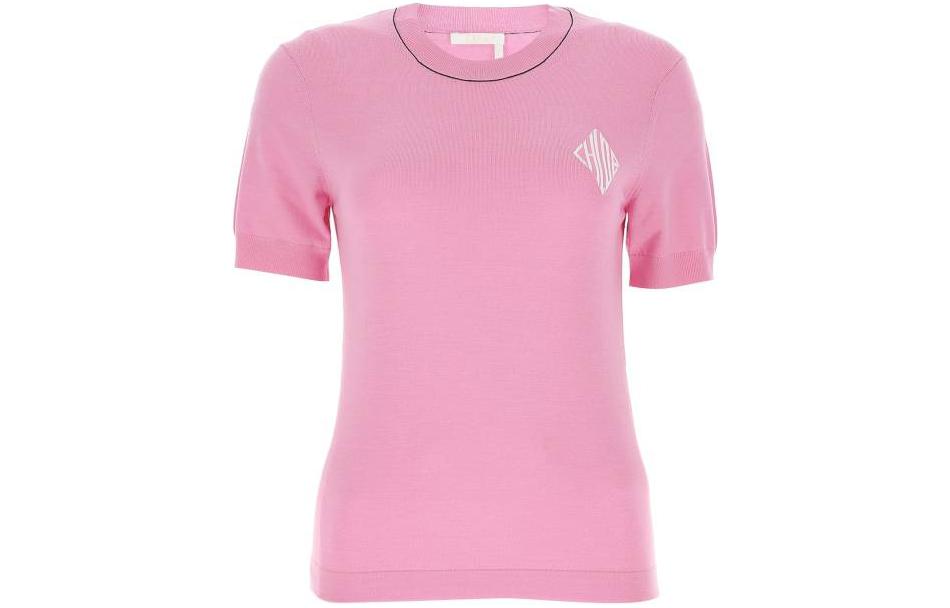 

Женский розовый топ Chloé