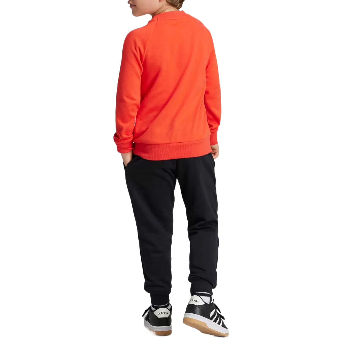 Спортивный костюм Essentials Adidas ярко-красный — фото 4