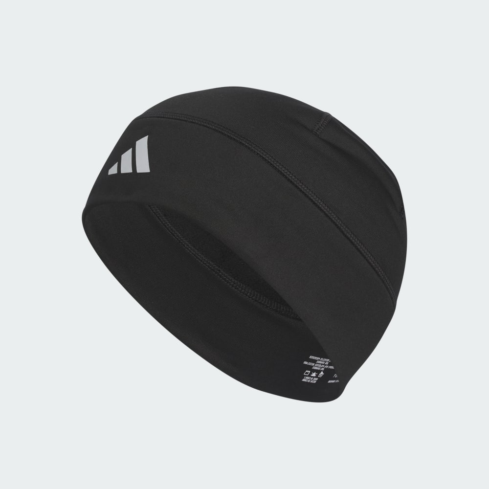 

Шапка Adidas Alphaskin Beanie, цвет Black/Reflective Silver