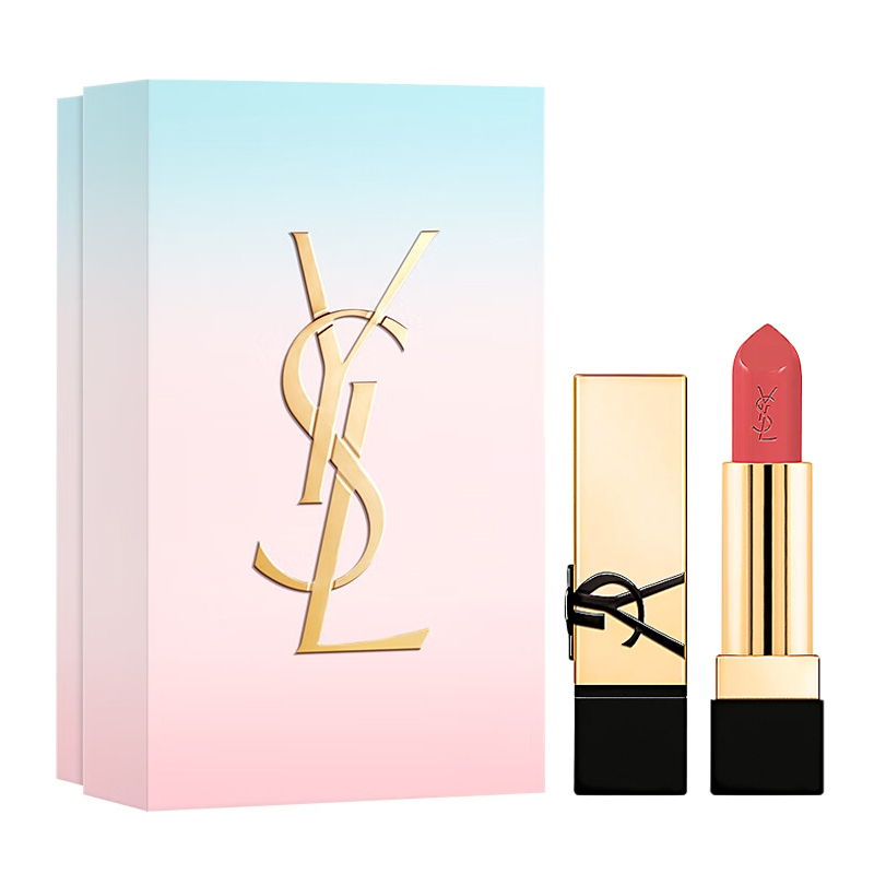 Твилайт Даун Цилиндр Бокс Помада Сатин Комплексия Брайтенинг 3.8г SAINT LAURENT, #n1 белый peach nude — фото 3