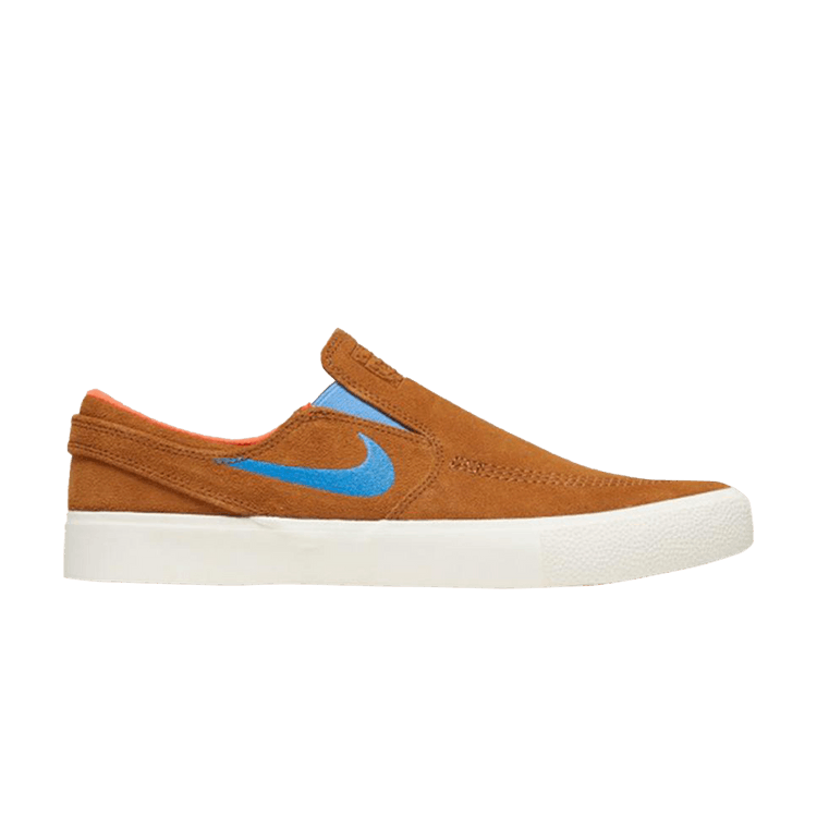 

Кроссовки Zoom Janoski Slip RM SB 'Tan Blue', желто-коричневый