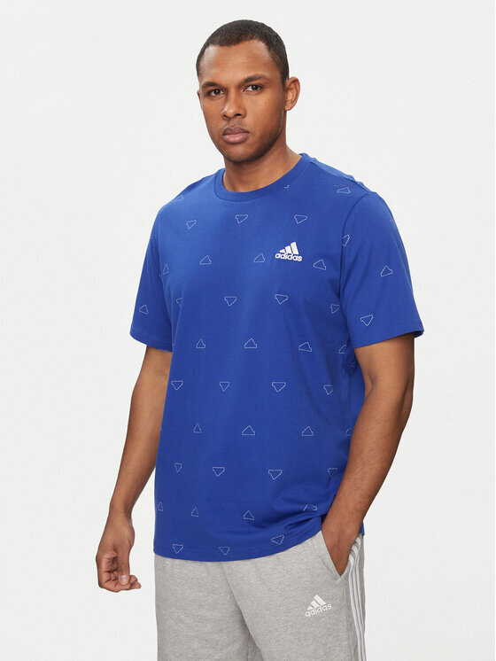 

Футболка стандартного кроя Adidas, синий