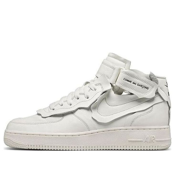 

Кроссовки x Comme Des garcons Air Force 1 Mid Nike, белый