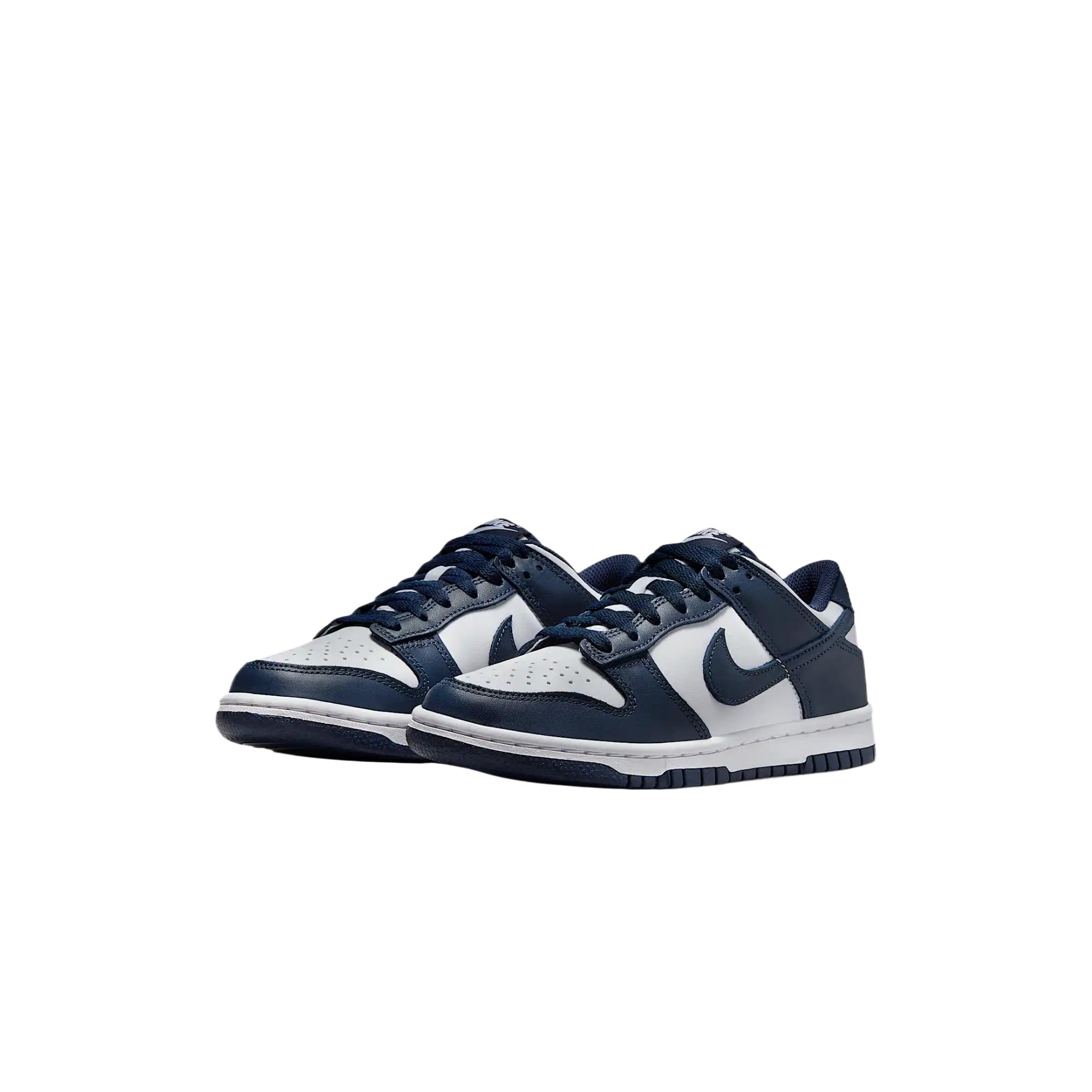 Кроссовки Nike Dunk Low, синие — фото 4