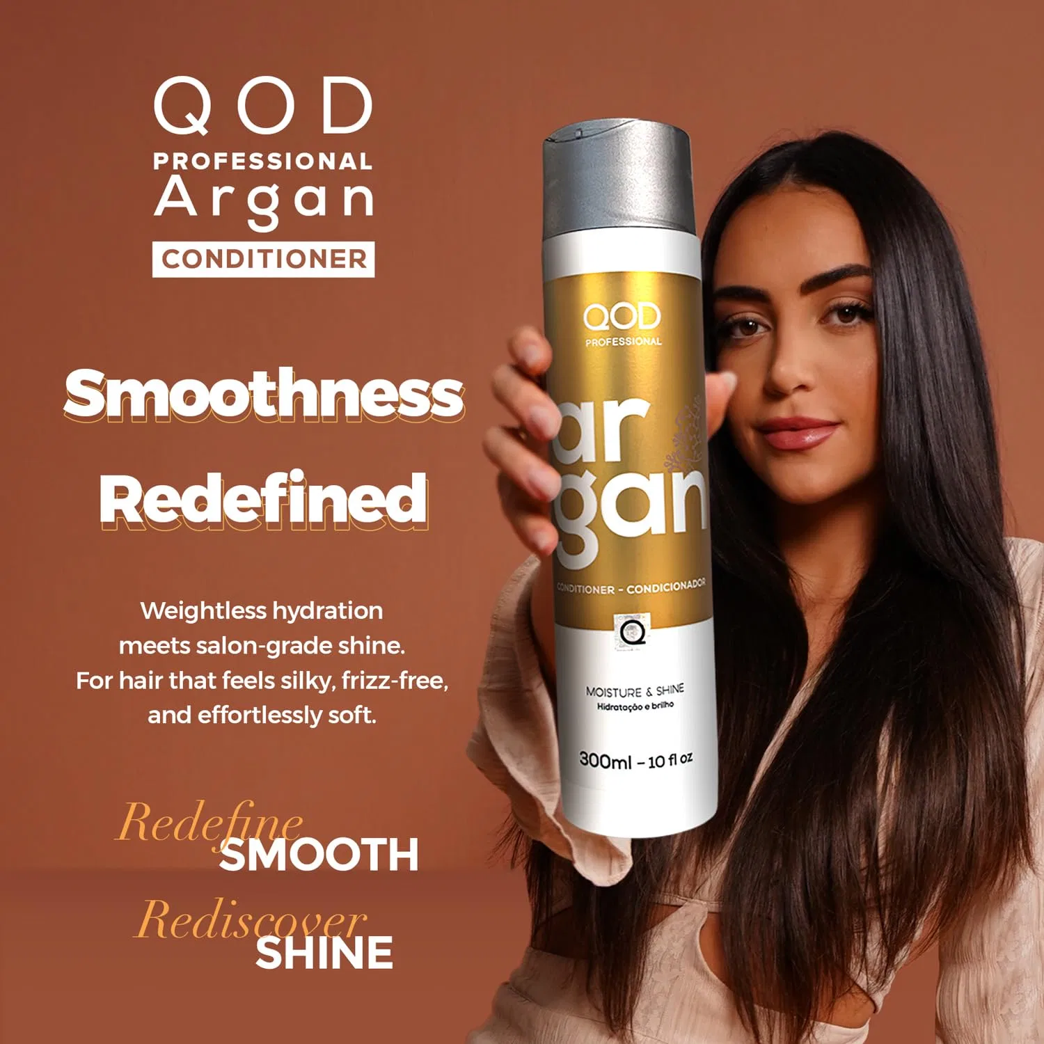 Шампунь и кондиционер QOD Argan Oil с кератином после процедуры Qod — фото 3