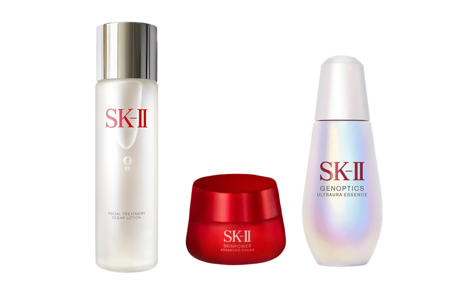 

SK-II SK II увлажняющий уход набор большая красная бутылка успокаивающий гидратирующий осветляющий 230мл+100г+50мл
