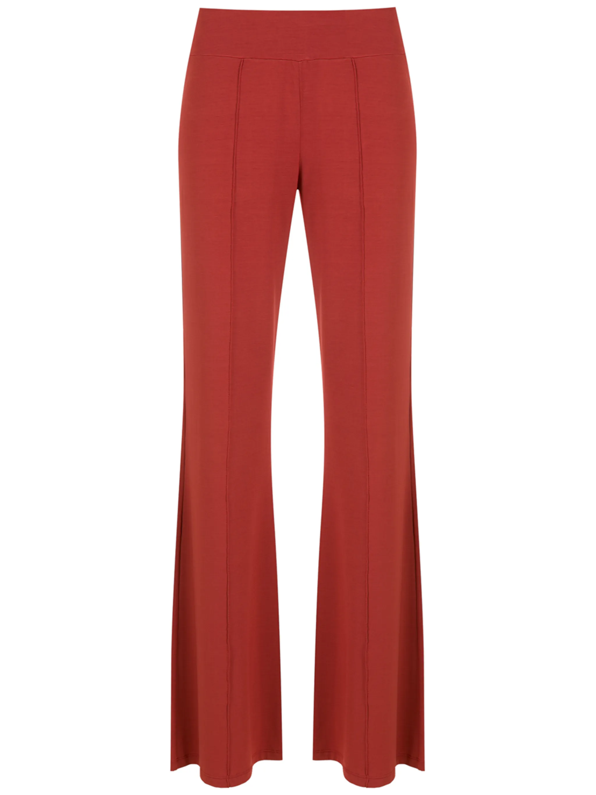 

Расклешенные брюки со складками Lygia & Nanny, красный