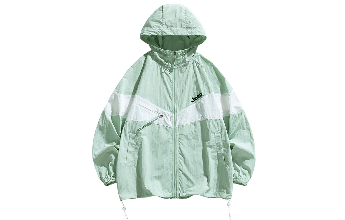 

Jeep Унисекс дышащая одежда с защитой от ультрафиолета, Mint Green