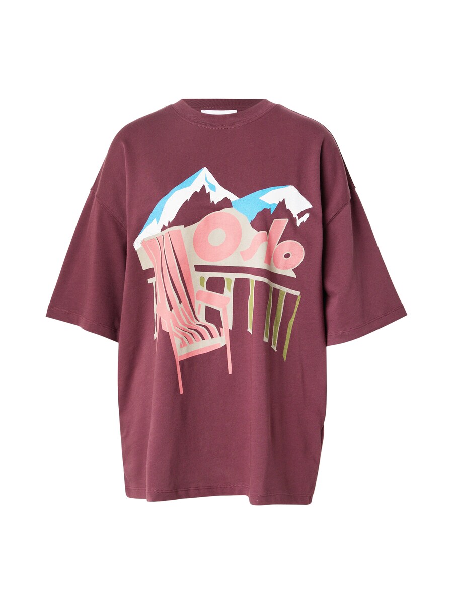 

Футболка TOPSHOP TSLINE, Wine red