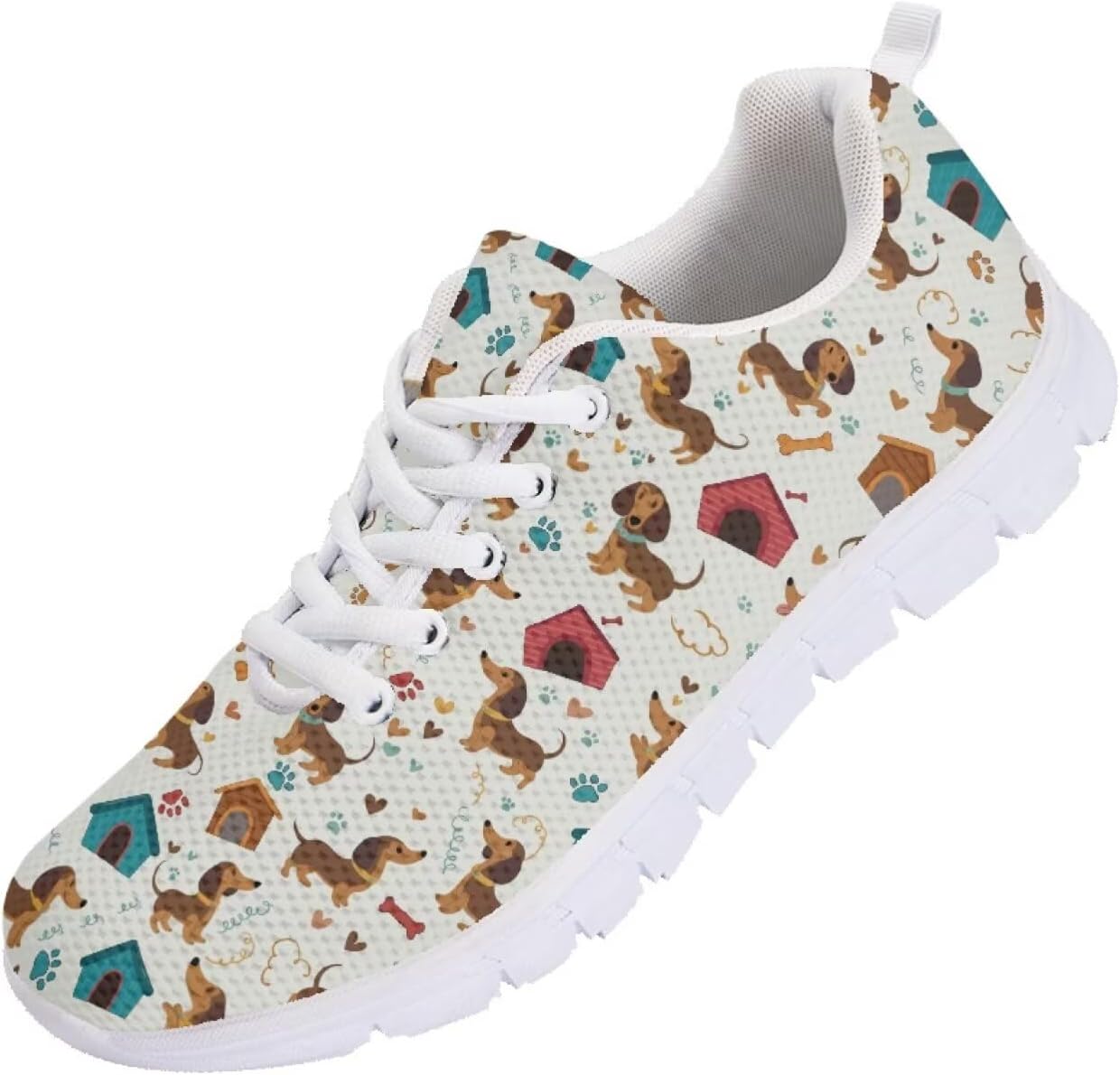 

Кроссовки с американским флагом и рисунком розы, легкие кеды для мужчин и женщин, для бега, прогулок и тенниса на 4 июля, День независимости Getelinseng, Dachshund