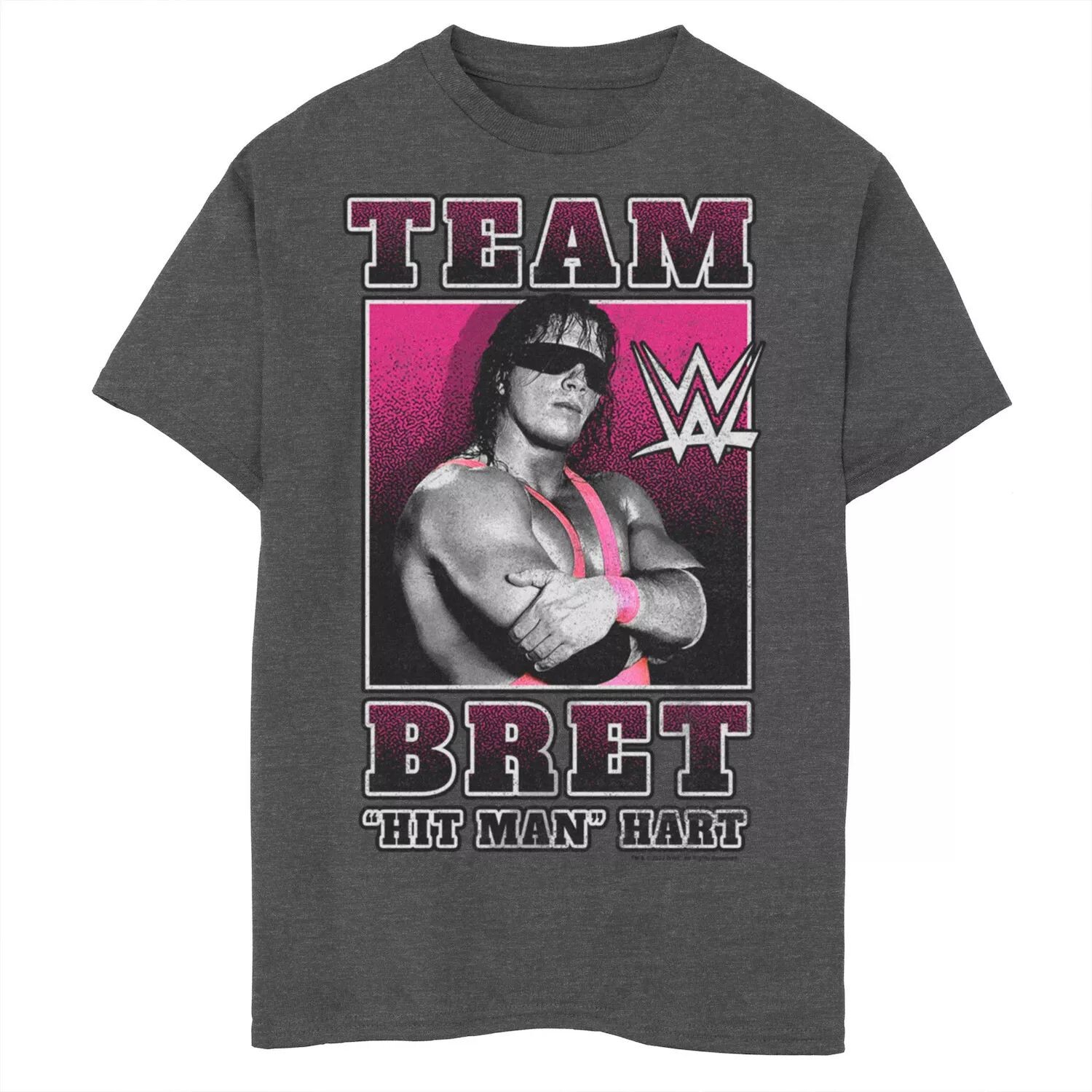 

Футболка WWE Team Bret Hit Man для мальчиков 8–20 лет Licensed Character