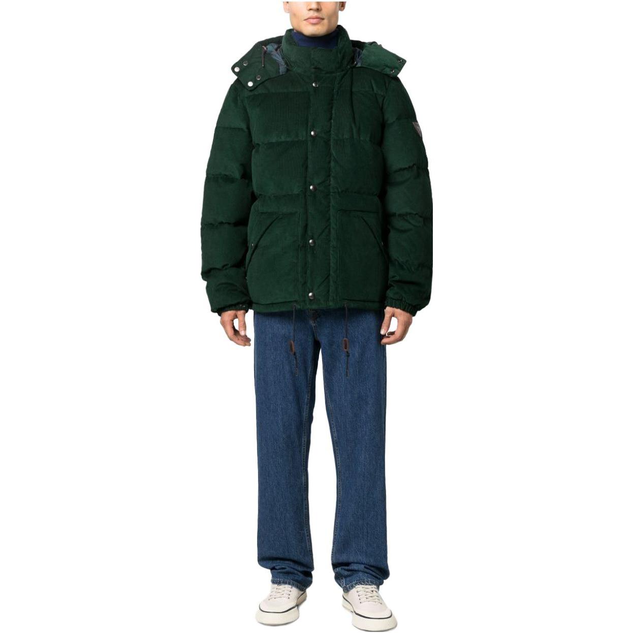 Ralph Lauren Куртка из вельвета с отстегивающимся капюшоном, Green — фото 4
