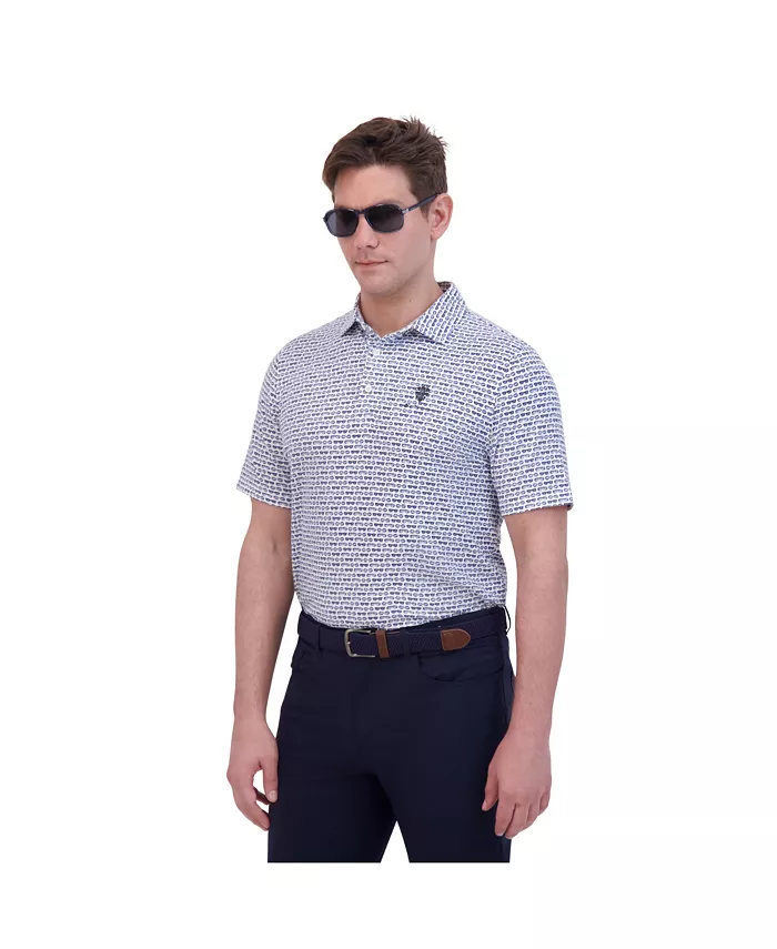 

Мужская ультрамягкая поло Shades Print Tech Terry спортивного кроя Ben Sherman
