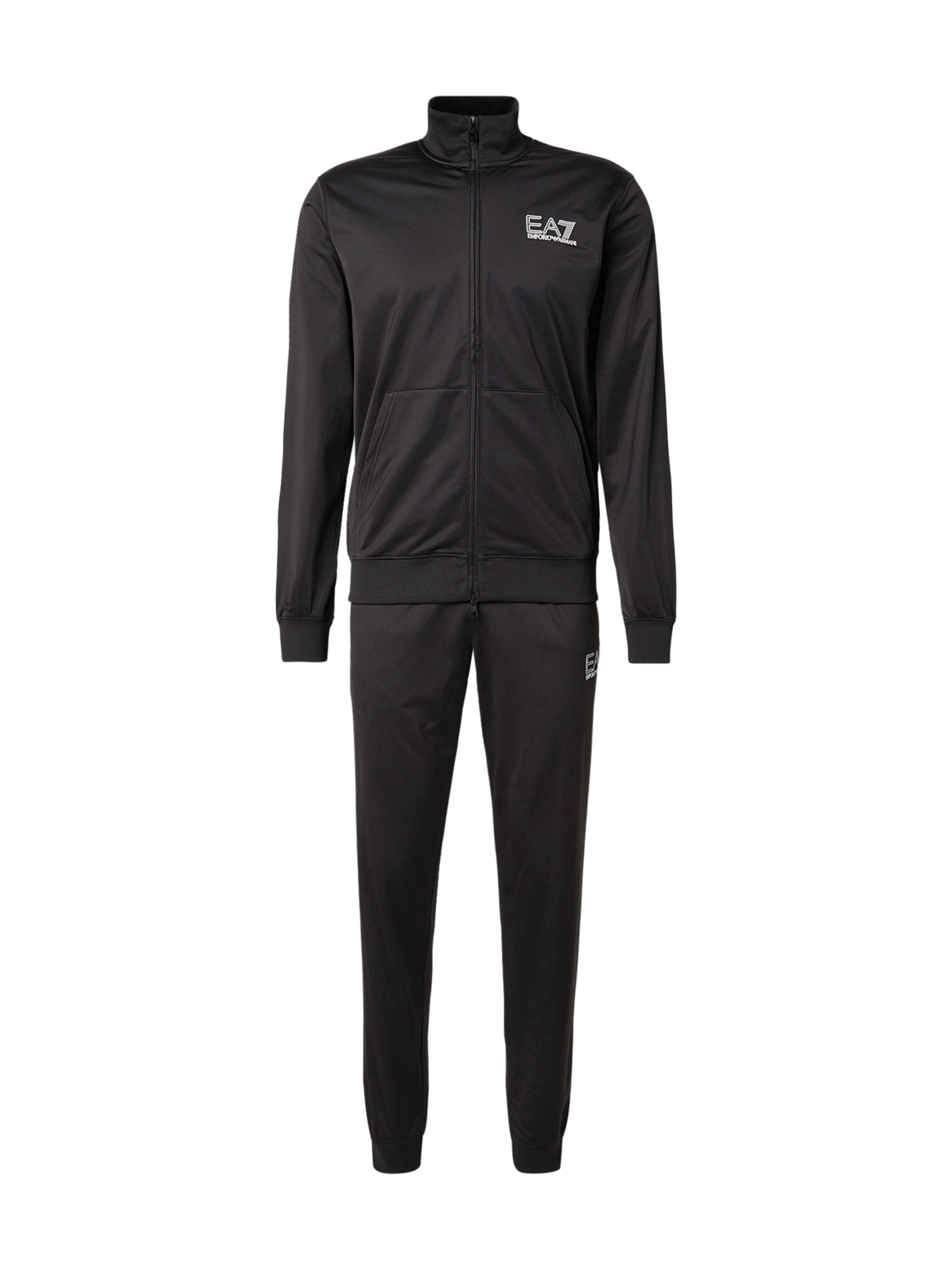 

EA7 Emporio Armani Спортивный костюм в черном цвете