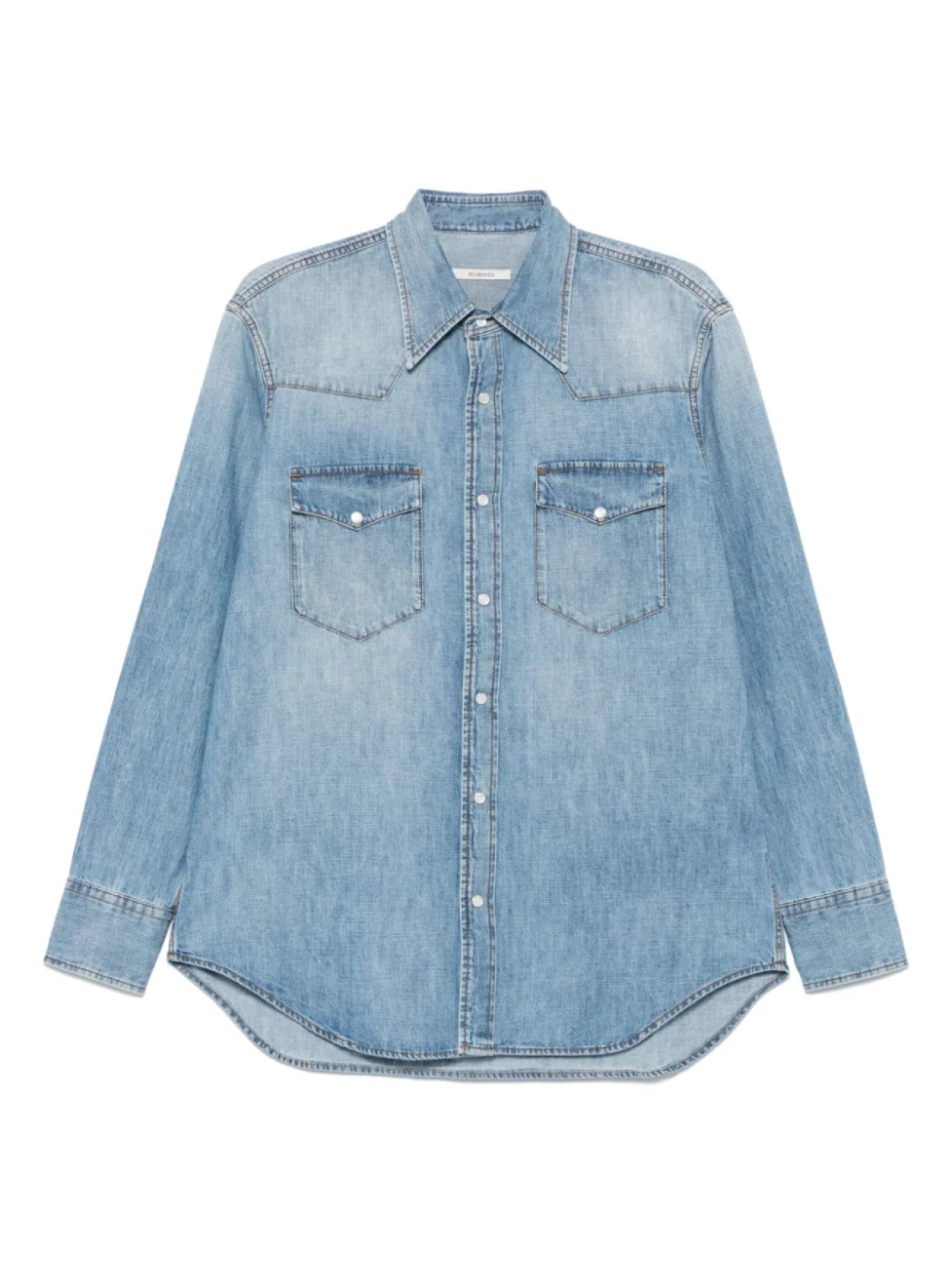 

Рубашка Husbands denim skirt, синий