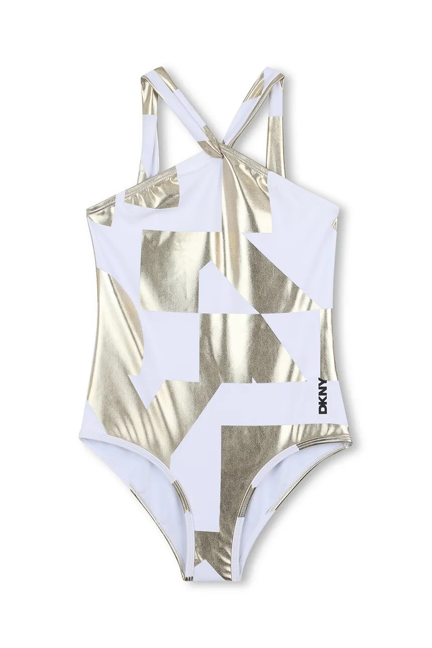 

Слитный купальник для детей Dkny, золотой