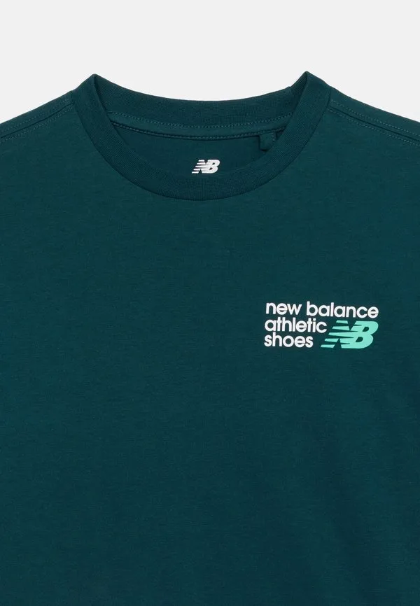 Спортивная футболка премиум-класса с графическим принтом New Balance, Medusa Green — фото 4