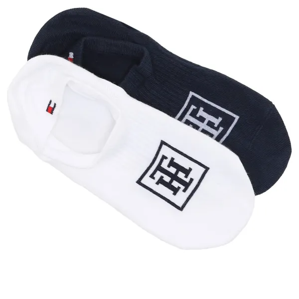 

Носки/Короткие носки, 2 пары монограмм, гардеробная Tommy Hilfiger, синий