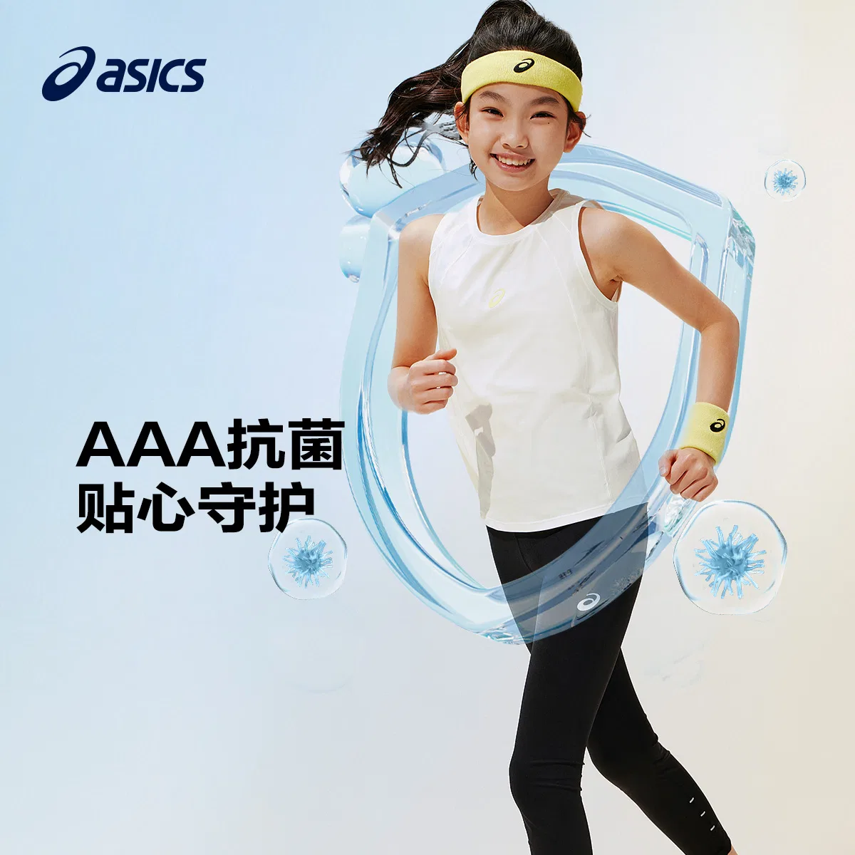 Майка ASICS 4002 Light Green — фото 4