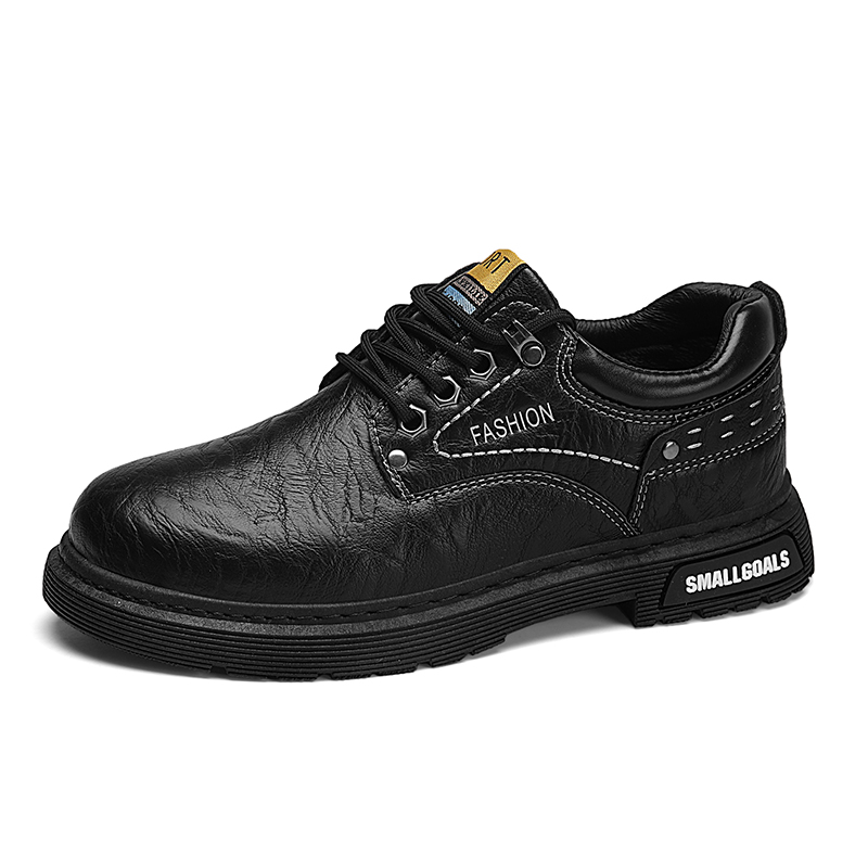 

SHOUBA Мужские повседневные кроссовки Low Top черные, цвет Black