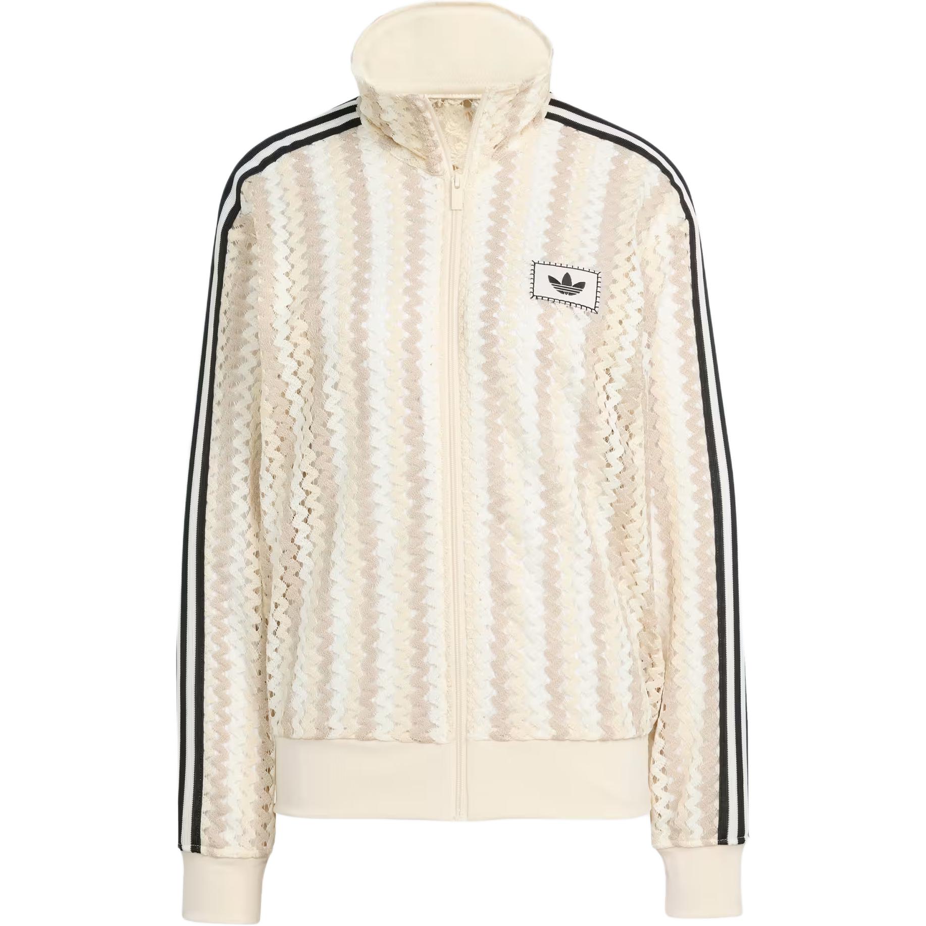 

Adidas Originals Летний сияющий спортивный топ Firebird, Magic White