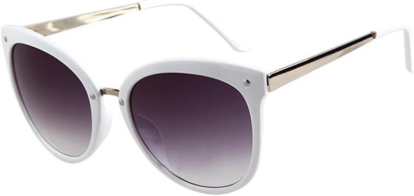 

Винтажные солнцезащитные очки с синими зеркальными линзами для мужчин и женщин, модные очки «кошачий глаз», очки для вождения, защита от УФ-излучения UV400 HVTVTLA, C6