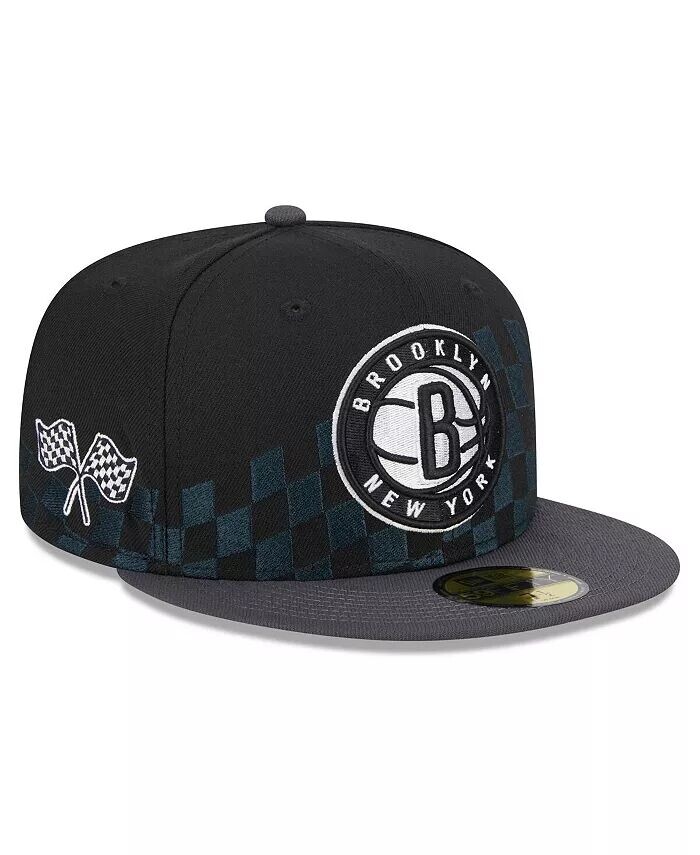 

Мужская черная бейсболка Brooklyn Nets 2024 NBA All-Star Game Rally Drive в шахматном порядке 59FIFTY с короной New Era, черный