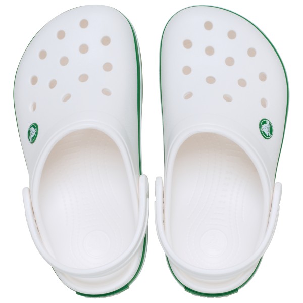 Детские сандалии-сабо из крокодиловой кожи Crocs, мультиколор — фото 4