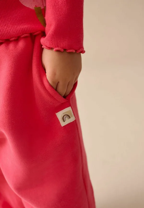 Спортивные брюки-джоггеры с широкими штанинами Next, Fuchsia Pink — фото 3