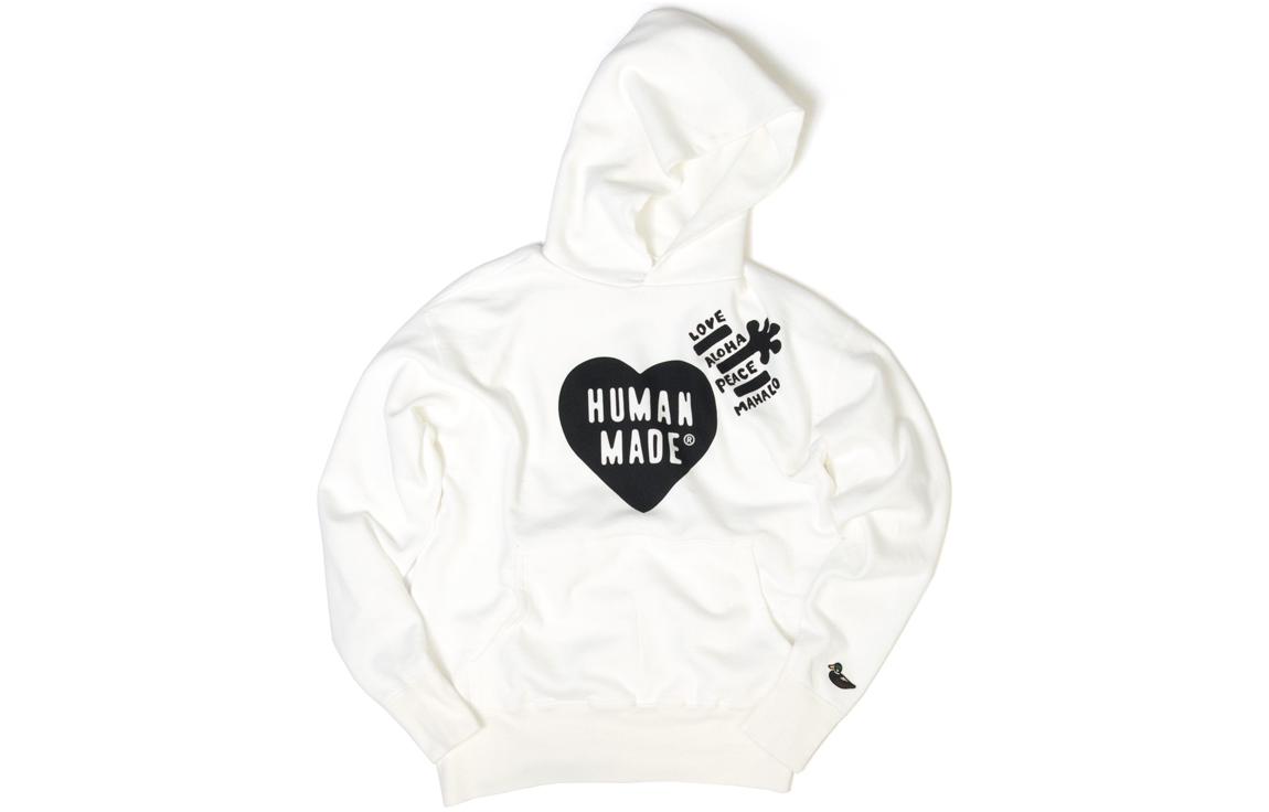 

Свитшот унисекс белый HUMAN MADE