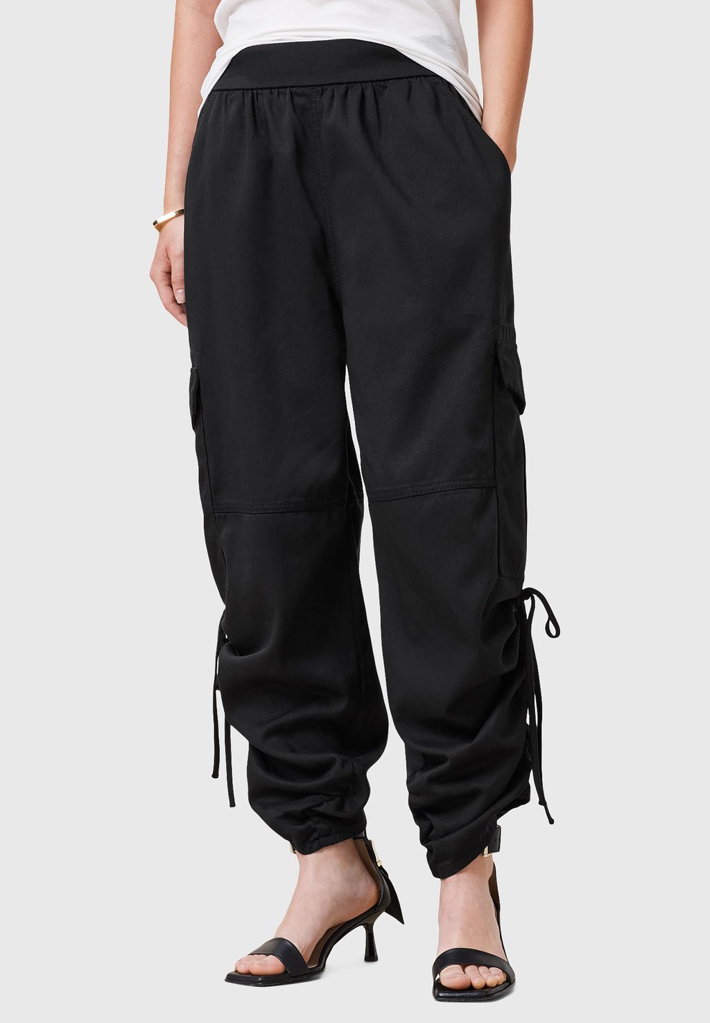 

Брюки карго KAYE AllSaints, черный