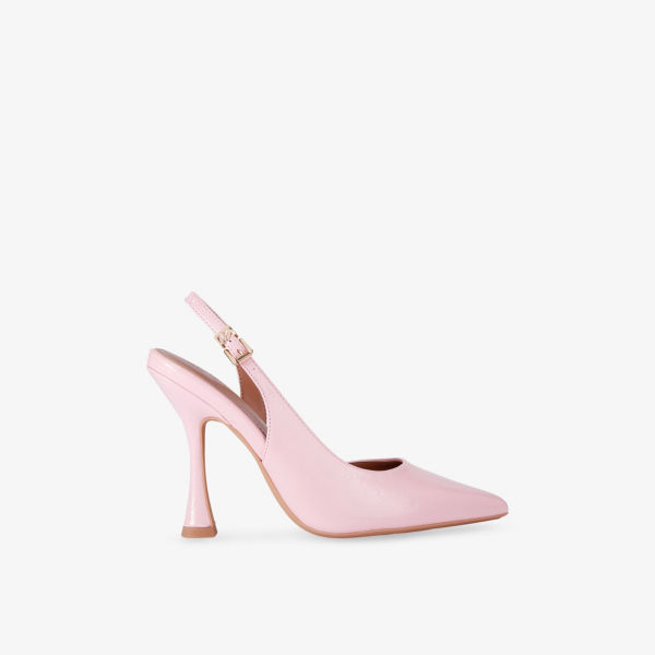 Туфли-лодочки Ария Kg Kurt Geiger на каблуке из искусственной кожи, светло-розовый