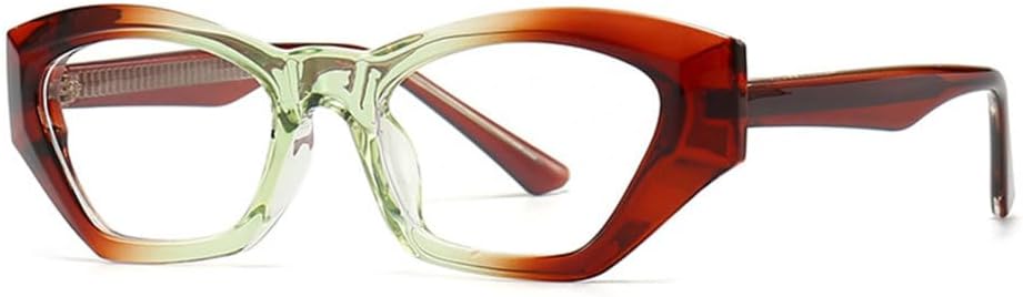 

Модные солнцезащитные очки Polygon Double Color для женщин, ретро-очки с градиентным переходом цвета, защита от ультрафиолета UV400 для мужчин, 2027 год MTZJH, C11 Tea Clear