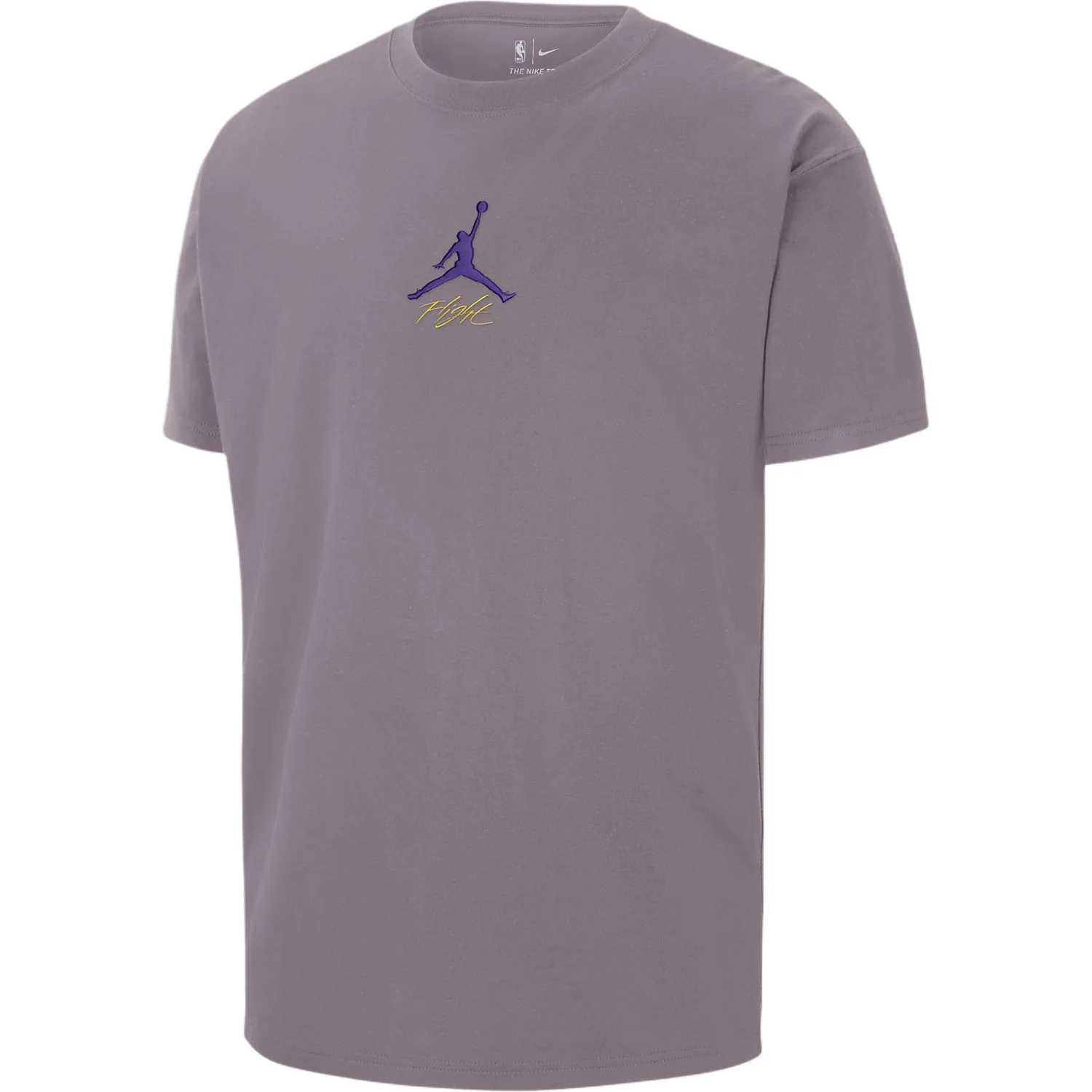 Футболка мужская Los Angeles Lakers Courtside Statement Edition Jordan, Purple Smoke