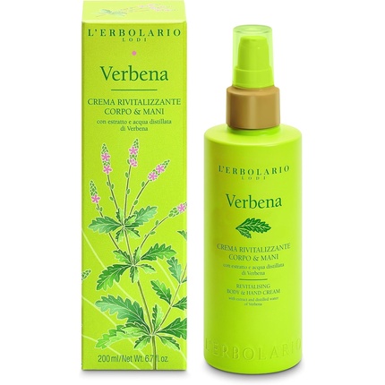 

L'Erbolario Verbena Восстанавливающий крем для тела и рук 200 мл Lerbolario