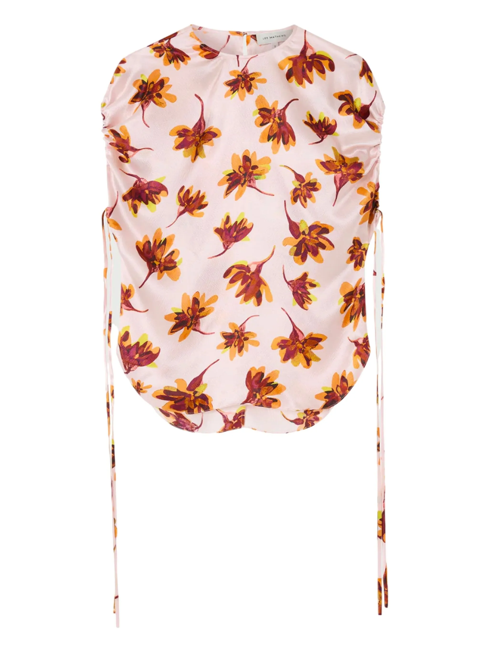 

Топ Franz с цветочным принтом Lee Mathews, розовый