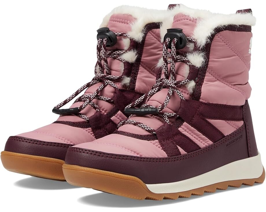 

Ботинки SOREL Kids Whitney II Plus Lace WP, цвет Dazed Mauve/Epic Plum