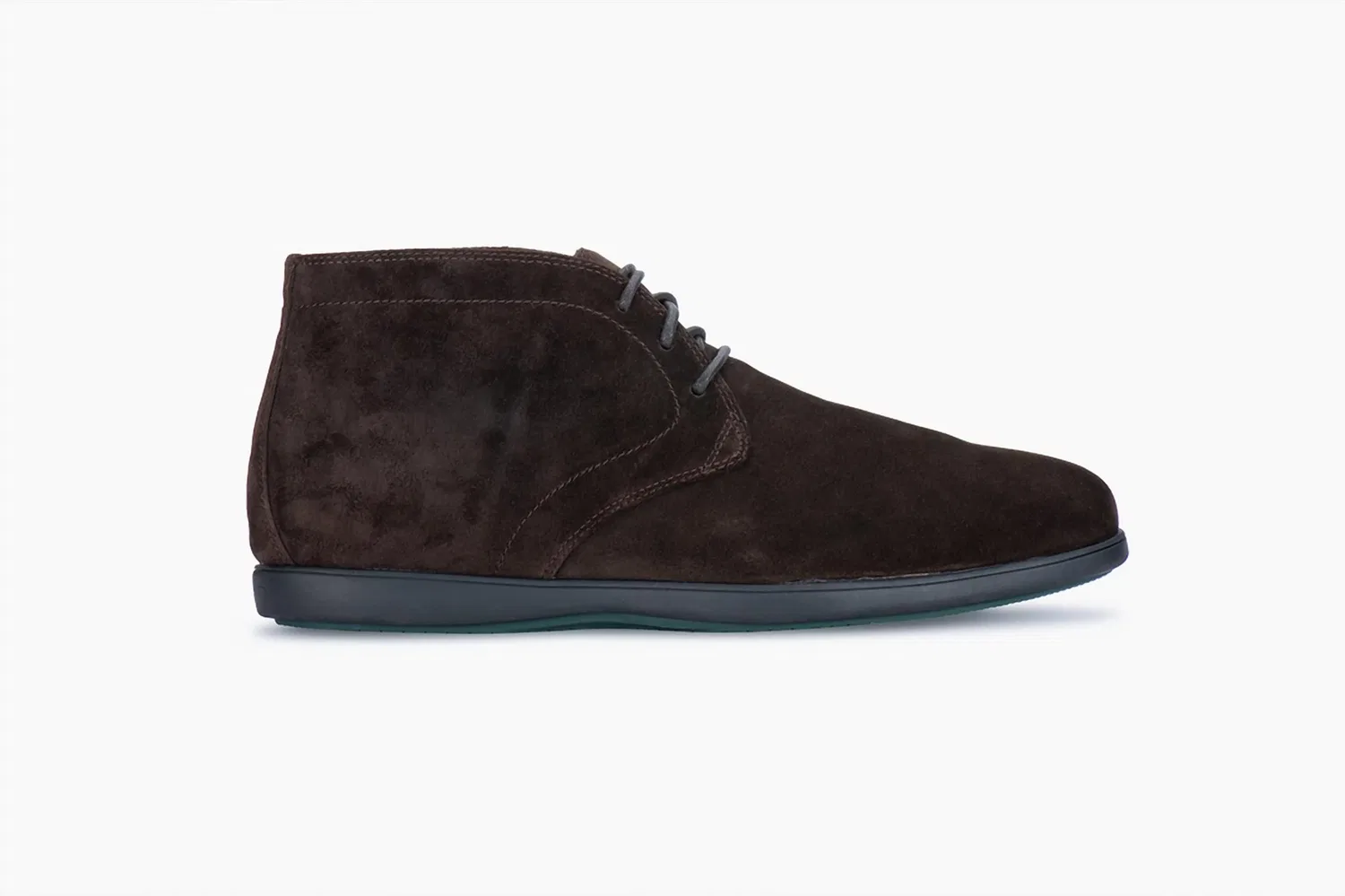 FIBONACCI Мужские ботинки Abbacis Luxury Hybrid Chukka Boot в шоколадном цвете — фото 2