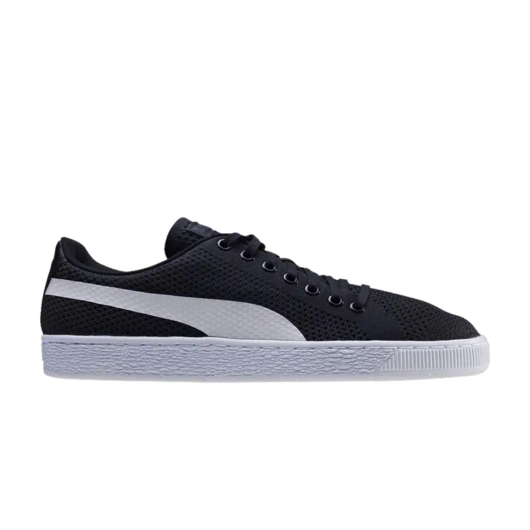 

Кроссовки Puma Basket Classic evoKNIT 'Black White', черный