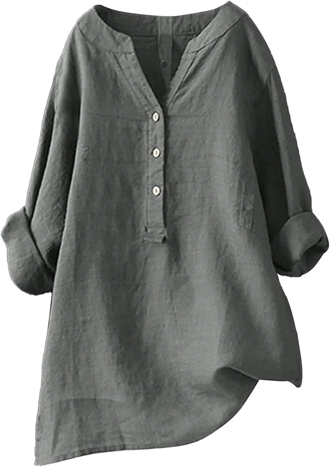 Блуза, свободный крой, с отстегивающимся бантом, Oversize T-shirt, Brown — фото 4