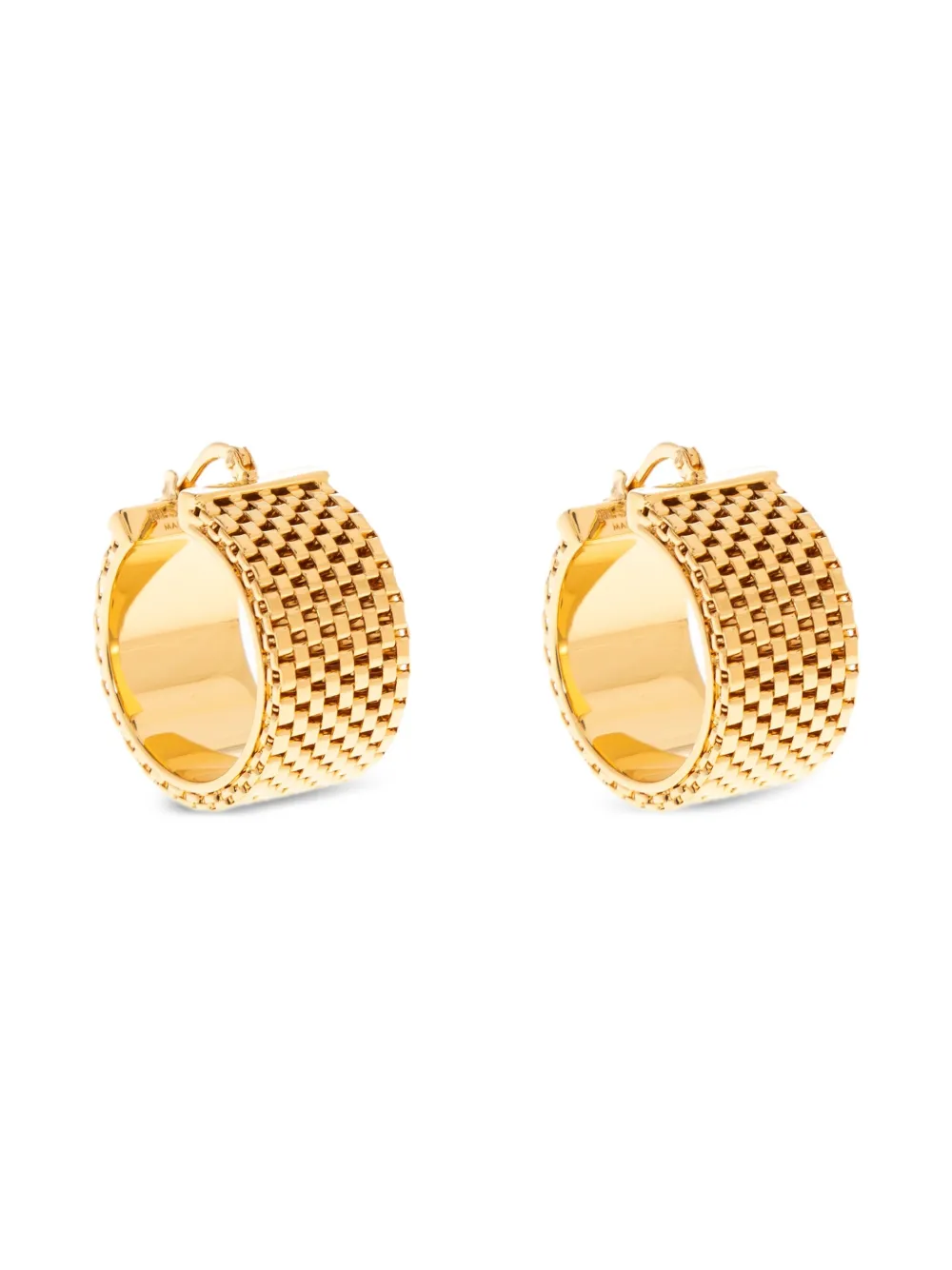 

Серьги-кольца из цепочек JIL SANDER, золотой