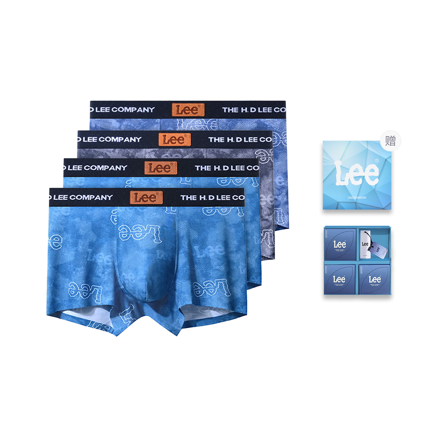 

Lee Sunset 5.0 подарочный набор мужского белья 4 шт